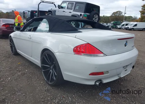 2005 BMW 645Ci z USA, uszkodzony, nr VIN WBAEK73465B325610